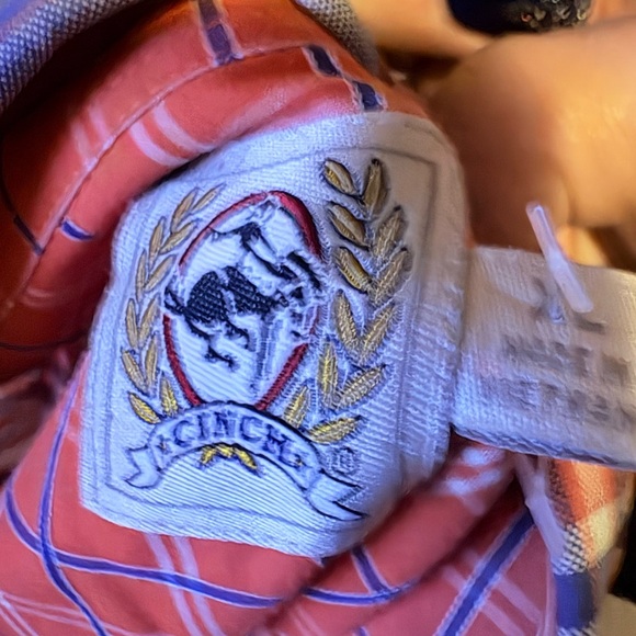 Cinch Men's Multicolor Plaid Button Down Shirt - Picture 6 of 6